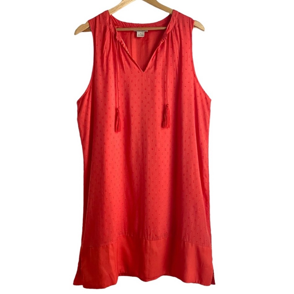 Lucky Brand Swiss Dot Shift Dress